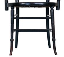 Rhoda and Agnes Garrett, Aesthetic Movement Cane Seated Ebonised Armchair - Thumbnail 9