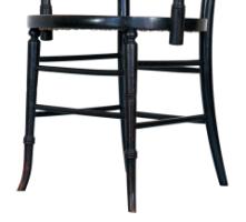 Rhoda and Agnes Garrett, Aesthetic Movement Cane Seated Ebonised Armchair - Thumbnail 13