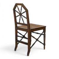 E. W. Godwin Attributed, Made by William Watt, Aesthetic Cane Seat Side Chair - Thumbnail 17