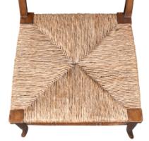 E. W. Godwin Attributed, Pair of Anglo-Japanese Walnut Low Side Nursing Chairs - Thumbnail 3