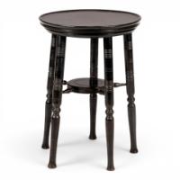 E. W. Godwin Attributed, Aesthetic Movement Circular Wine or Side Table with Five Legs - Thumbnail 11