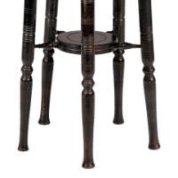 E. W. Godwin Attributed, Aesthetic Movement Circular Wine or Side Table with Five Legs - Thumbnail 12
