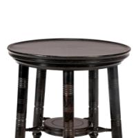 E. W. Godwin Attributed, Aesthetic Movement Circular Wine or Side Table with Five Legs - Thumbnail 10