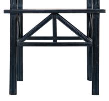 Daniel Cottier, Anglo-Japanese Ebonised Two Tier Side Table with Thebes Style - Thumbnail 4