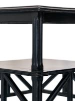 Daniel Cottier, Anglo-Japanese Ebonised Two Tier Side Table with Thebes Style - Thumbnail 5