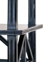 Daniel Cottier, Anglo-Japanese Ebonised Two Tier Side Table with Thebes Style - Thumbnail 8