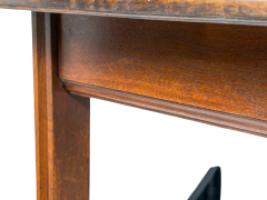 E. W. Godwin Attributed, Aesthetic Movement Walnut Drop Leaf Work Table with Slides - Thumbnail 8