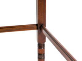 E. W. Godwin Attributed, Aesthetic Movement Walnut Drop Leaf Work Table with Slides - Thumbnail 17