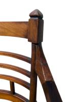 E. W. Godwin for William Watt, Anglo-Japanese Jacobean Armchair, Velvet Seat - Thumbnail 4