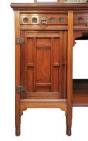 E. W. Godwin Attributed, Aesthetic Movement Walnut Dressing Table with Mirror - Thumbnail 10