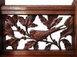 E. W. Godwin Attributed, Aesthetic Movement Walnut Dressing Table with Mirror - Thumbnail 5