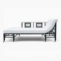 E. W. Godwin Attributed, Probably by Collinson & Lock, Ebonised Chaise
