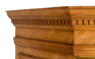 Collinson & Lock. An Aesthetic Movement Satin Walnut Breakfront Wall Cupboard - Thumbnail 5