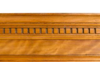 Collinson & Lock. An Aesthetic Movement Satin Walnut Breakfront Wall Cupboard - Thumbnail 6