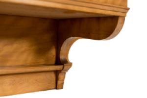 Collinson & Lock. An Aesthetic Movement Satin Walnut Breakfront Wall Cupboard - Thumbnail 15