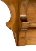 Collinson & Lock. An Aesthetic Movement Satin Walnut Breakfront Wall Cupboard - Thumbnail 14