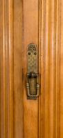 Collinson & Lock. An Aesthetic Movement Satin Walnut Breakfront Wall Cupboard - Thumbnail 8