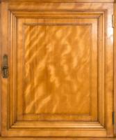 Collinson & Lock. An Aesthetic Movement Satin Walnut Breakfront Wall Cupboard - Thumbnail 7