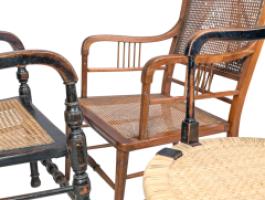 E. W. Godwin for William Watt. Aesthetic Movement Tall Back Ebonised Armchair - Thumbnail 20