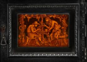 Daniel Cottier Attributed, Aesthetic Movement Oak Sideboard in the Queen Anne Style - Thumbnail 4