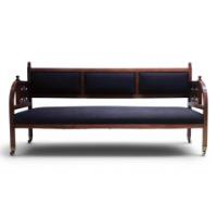 Anglo-Japanese Mahogany Settee by E. W. Godwin and probably made by William Watt - Thumbnail 2