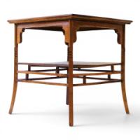 Anglo-Japanese Rosewood Side Table by E. W. Godwin - Thumbnail 1