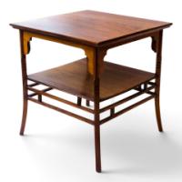 Anglo-Japanese Rosewood Side Table by E. W. Godwin - Thumbnail 5