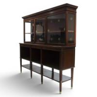 E. W. Godwin for Collinson & Lock. eight leg Anglo-Japanese sideboard with brass sabots - Thumbnail 1