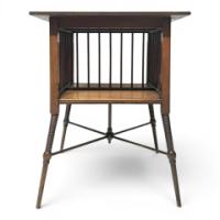 Liberty & Co, Fine Anglo-Japanese Walnut Side Table in the Style of E. W. Godwin - Thumbnail 1