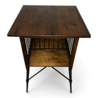 Liberty & Co, Fine Anglo-Japanese Walnut Side Table in the Style of E. W. Godwin - Thumbnail 2