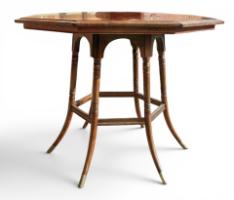 E. W. Godwin for William Watt. Anglo-Japanese rosewood table