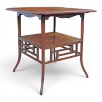 E. W. Godwin, Anglo-Japanese mahogany sidetable - Thumbnail 1