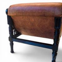 E. W. Godwin Attributed. Anglo-Japanese Ebonised Chaise Longue - Thumbnail 4