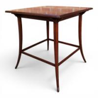 E. W. Godwin for Collinson & Lock. A mahogany tea table - Thumbnail 1