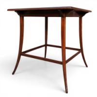 E. W. Godwin for Collinson & Lock. A mahogany tea table - Thumbnail 5