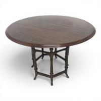 Collinson & Lock. An aesthetic movement seven leg walnut centre table - Thumbnail 3