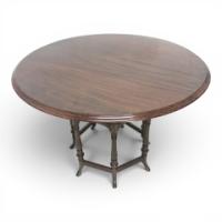 Collinson & Lock. Aesthetic movement seven leg walnut centre table - Thumbnail 2