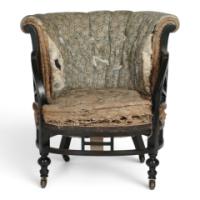 E. W. Godwin for William Watt. Anglo-Japanese tub chair - Thumbnail 3