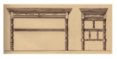 Bruce Talbert for Gillows, Aesthetic Movement Walnut Octagonal Table #2 - Thumbnail 18