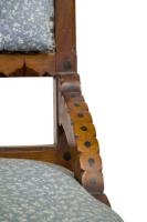 John Pollard Seddon Attributed, probably for C. Seddon a Gothic Revival Nursing Chair - Thumbnail 9