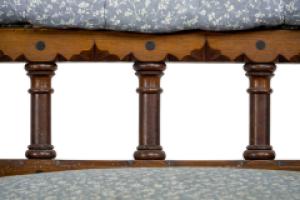 John Pollard Seddon Attributed, probably for C. Seddon a Gothic Revival Nursing Chair - Thumbnail 7
