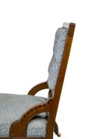 John Pollard Seddon Attributed, probably for C. Seddon a Gothic Revival Nursing Chair - Thumbnail 20