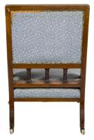 John Pollard Seddon Attributed, probably for C. Seddon a Gothic Revival Nursing Chair - Thumbnail 22